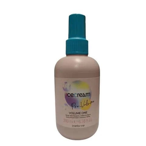 Inebrya ice cream pro volume one wielofuncyjny spray nadający objętość 15in1, 200ml