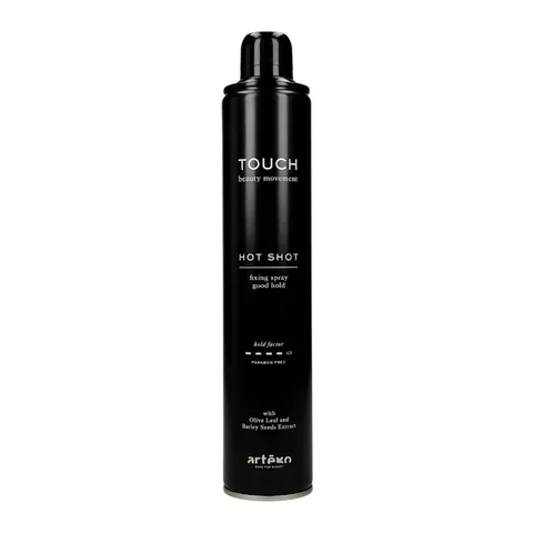 Artego touch, lakier do włosów hot shot, mocne utrwalenie, 500ml