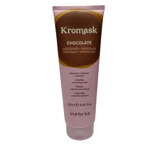 Inebrya kromask chocolate maska koloryzująca do włosów farbowanych i naturalnych, 250ml