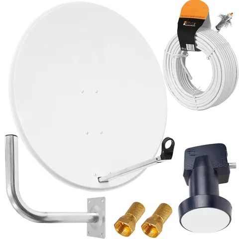 Antena Satelitarna Inverto biała 100 Zestaw single premium