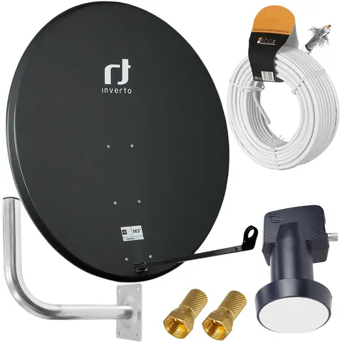 Antena Satelitarna Inverto grafit 100 Zestaw single premium