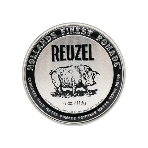 Reuzel concrete hold matte pomade - pomada do włosów, mocne utrwalenie, 113g