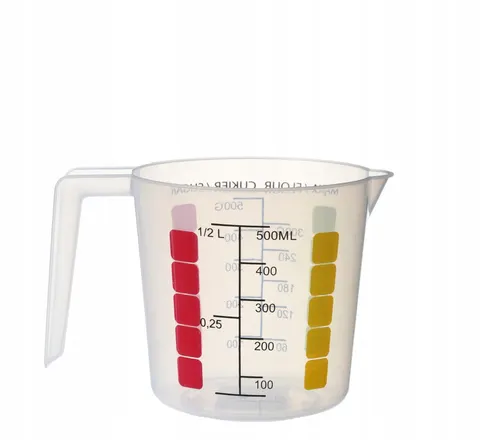 Dzbanek z miarą 0,5L 9700
