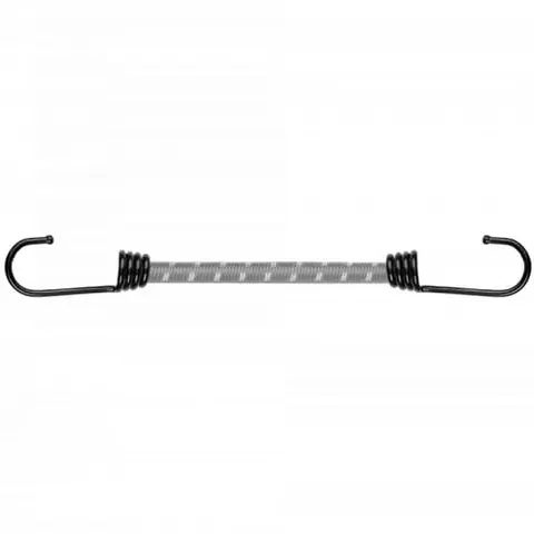 Guma elastyczna z hakiem metalowym BUNGEE CORD HOOK 40cm BCH1-08040GY-E BRADAS
