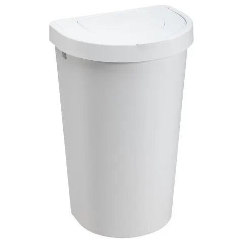 Kosz na śmieci SEATTLE SWING BIN 45L. WHITE 13590800 NHG Plast team