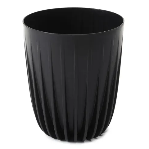 Doniczka MIRA ECO recycled 190 mm - czarny LA913-04 Lamela