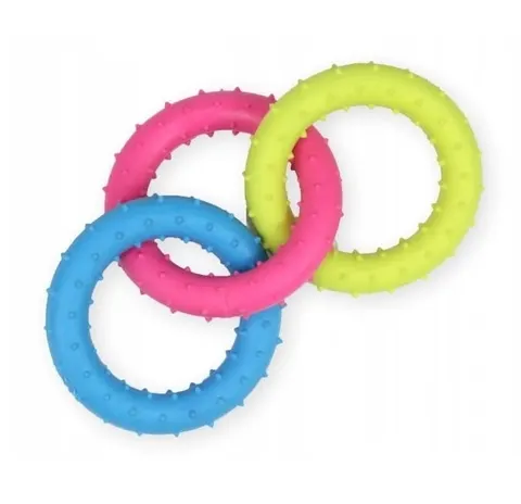 Gryzak dla Psa gumowe kółka 18 cm