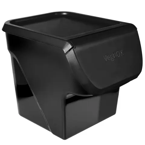 Pojemnik na warzywa PP 13l czarny 730510-C