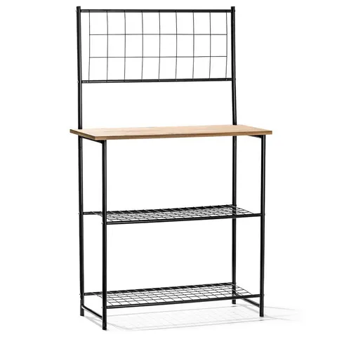 Regał kuchenny metal/MDF 879001 Orion