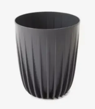 LAMELA Doniczka MIRA ECO recycled 190 antracyt