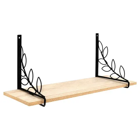 Półka ścienna MDF/metal 569427 Orion