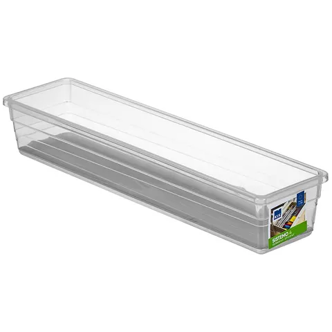 Organizer do szuflady Sistemo4 7,5x30x5 cm 244690 Curver
