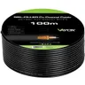 Przewód koncentryczny 1.02 Cu + 32x0.12mm Cu CC1-100GEL czarny Vayox 100m