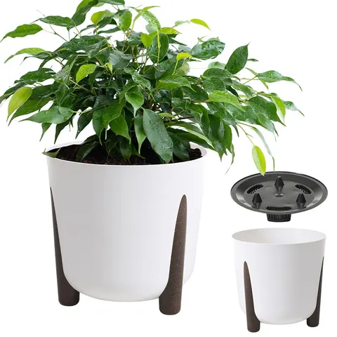 Donica FRIDA 260 ECO recycled - biały LA236-05 Lamela