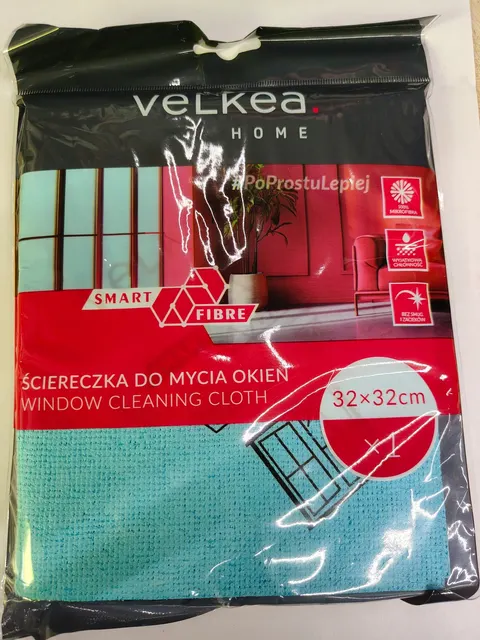 Ściereczka do mycia okien VELKEA 32x32cm