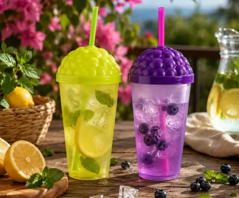 Kubek Florina Owocki tworzywo sztuczne 700 ml
