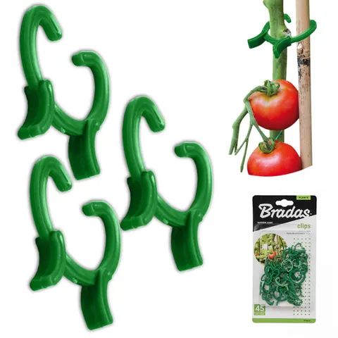Klipsy do mocowania roslin -3roz.45szt/op.TYK19 BRADAS