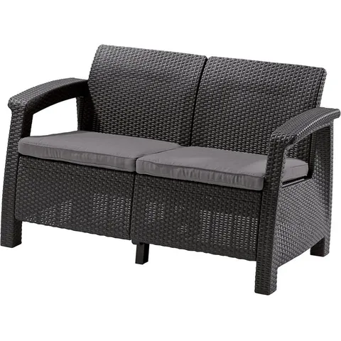 Dwuosobowa sofa Corfu II Love Seat 223233 Keter