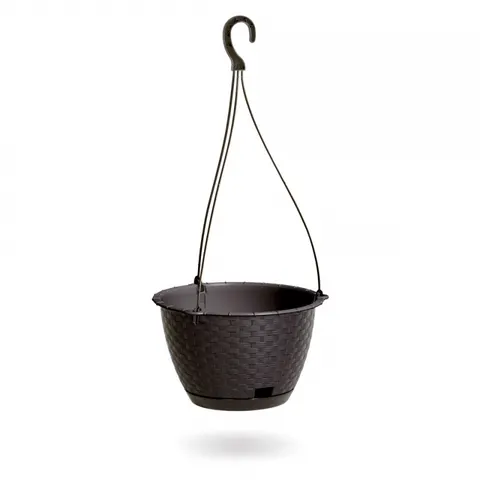 Doniczka wisząca Ratolla Round umbra 21,7 cm Prosperplast