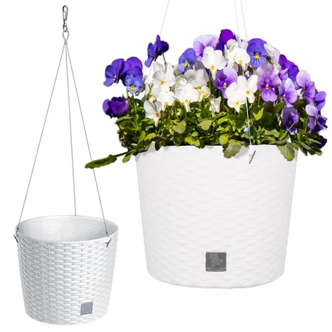 Donica RATO ROUND WS - biały DRTW260S-S449 Prosperplast
