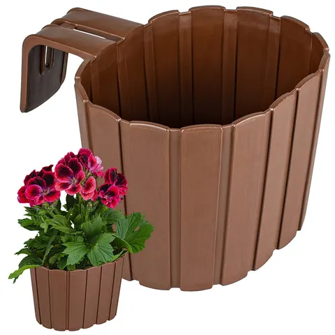 Doniczka BOARDEE - brąz DDEZ200-R222 Prosperplast