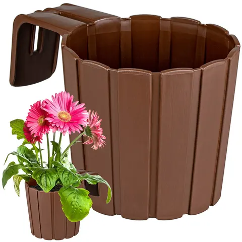 Doniczka BOARDEE - brąz DDEZ150-R222 Prosperplast