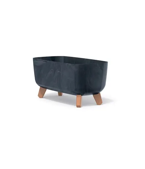 Doniczka GRACIA CASE BETON EFFECT - antracytowy DGCL600E-S433 Prosperplast