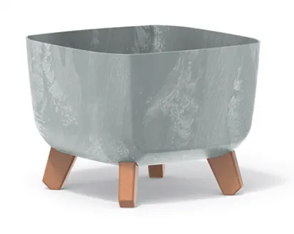Doniczka GRACIA SQUARE BETON EFFECT - beton DGQL240E-422U Prosperplast