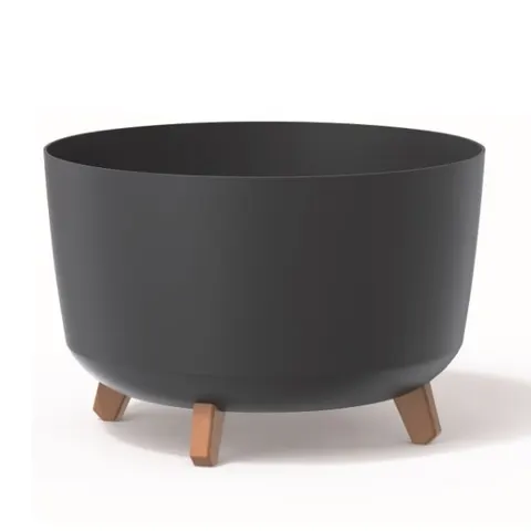 Doniczka GRACIA STANDARD - antracytowy DGRL400-S433 Prosperplast