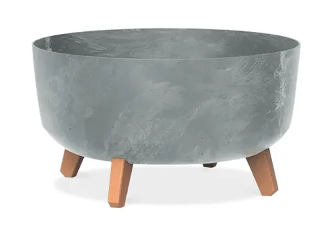 Doniczka GRACIA LOW BETON EFFECT - beton DGRL400LE-422U Prosperplast