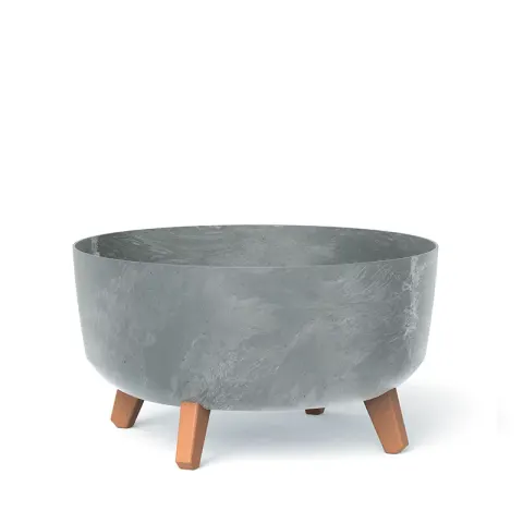 Doniczka GRACIA LOW BETON EFFECT - beton DGRL240LE-422U Prosperplast