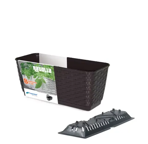 Doniczka RATOLLA CASE PW - umbra DRL400PW-440U Prosperplast