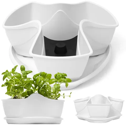 Doniczka COUBI - biały DKN3001-S449 Prosperplast