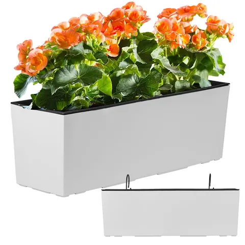 Doniczka URBI CASE - biały DUC600W-S449 Prosperplast