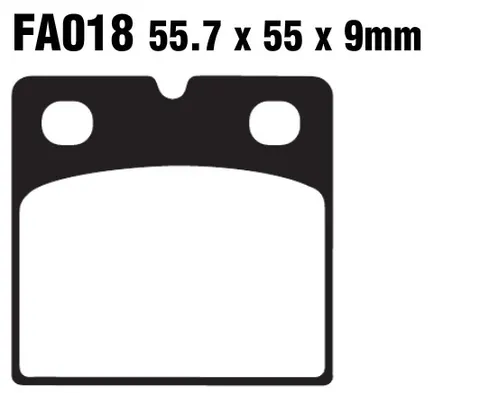 Klocki hamulcowe ebc fa018 mz etz 150 250