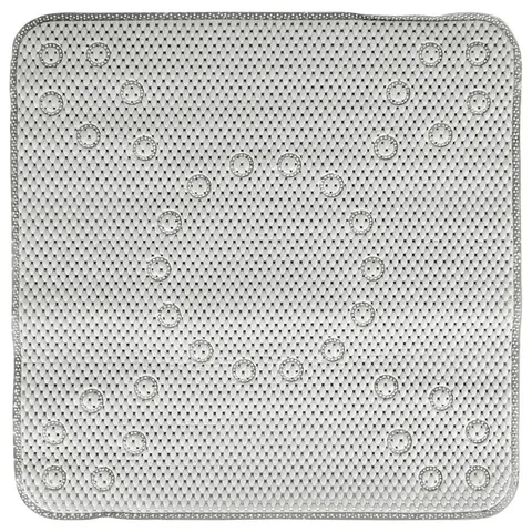 Mata pod prysznic PVC 53x53cm (szary) 569584-S Orion