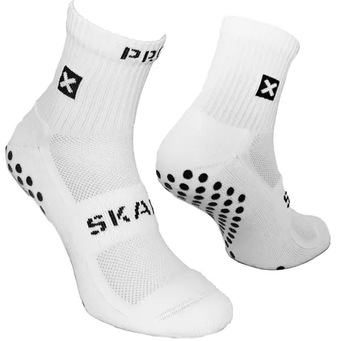 Skarpety sportowe krótkie Junior Białe 2.0/ Ankle Socks Junior White Comfort 2.0 Proskary