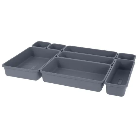 Organizer do szuflady PP 8el. (szary) 126207-S Orion