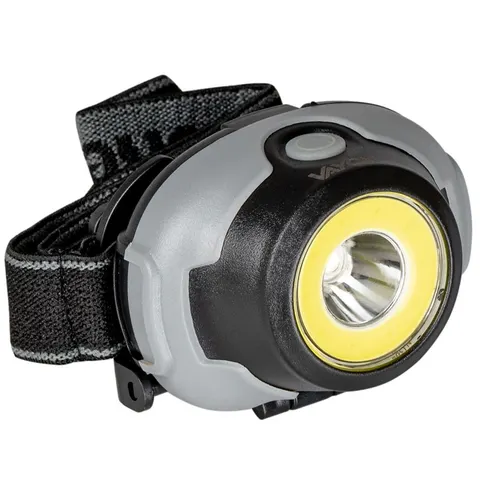 Latarka czołowa bateryjna LED + COB 170lm VA0119 Vayox