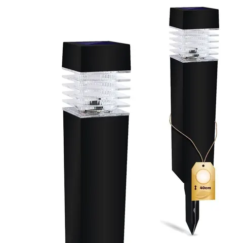 Lampka solarna ogrodowa kwadrat NARIS 840 LUMILED