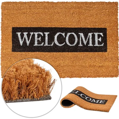 Wycieraczka RETRO 40x60 R3 WELCOME Krystynka