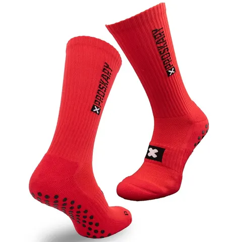 Skarpety sportowe Junior czerwone / red Comfort 34-40 Proskary