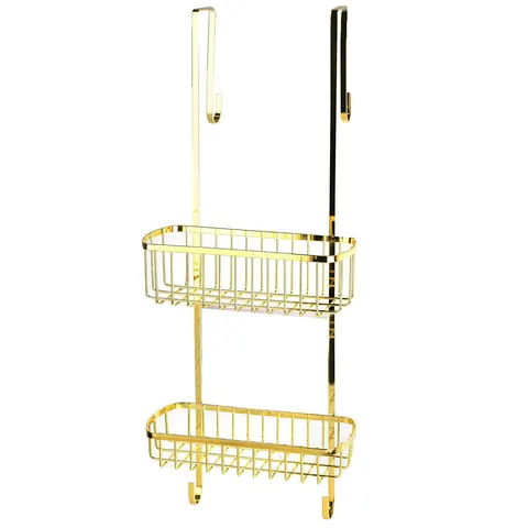 Półka łazienkowa 22x10xh53cm CARL GOLD HTWM4128 MONDEX