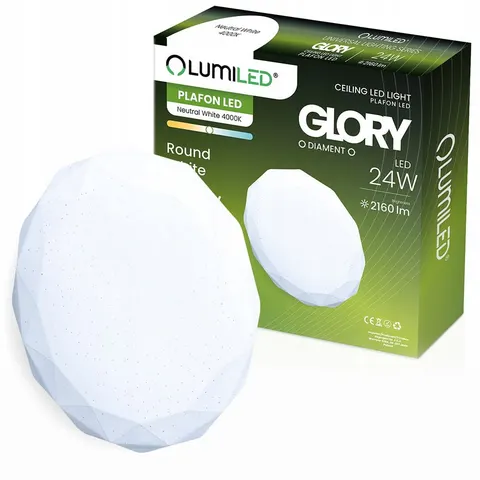 Plafon LED GLORY 24W 4000K DIAMENT LUMILED