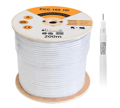 Kabel koncentryczny PCC-102 trishield 200m Libox
