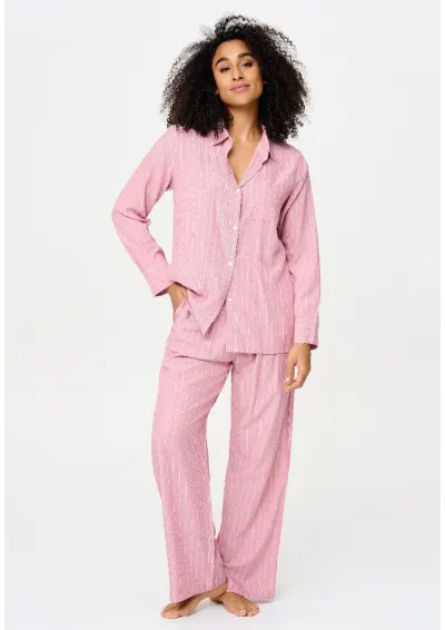LingaDore - Piżama Dusty Rose 8601 różowy XL Różowy