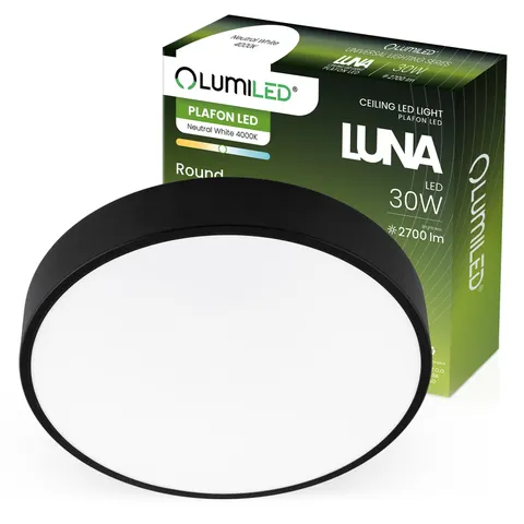 Plafon LED LUNA 30W 4000K okrągły LUMILED