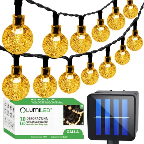 Girlanda solarna GALLA 30LED LUMILED