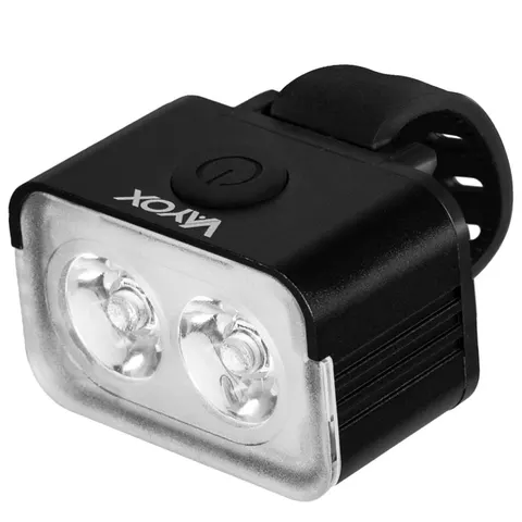 Lampka rowerowa przód 300lm 2*LED USB-C VA0153 Vayox