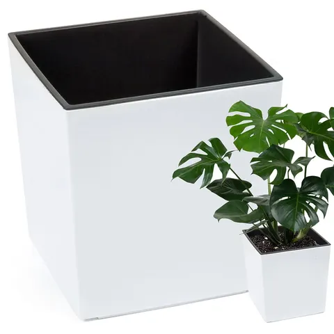 Donica JUKA 250x250 - biały LA552-05 LAMELA